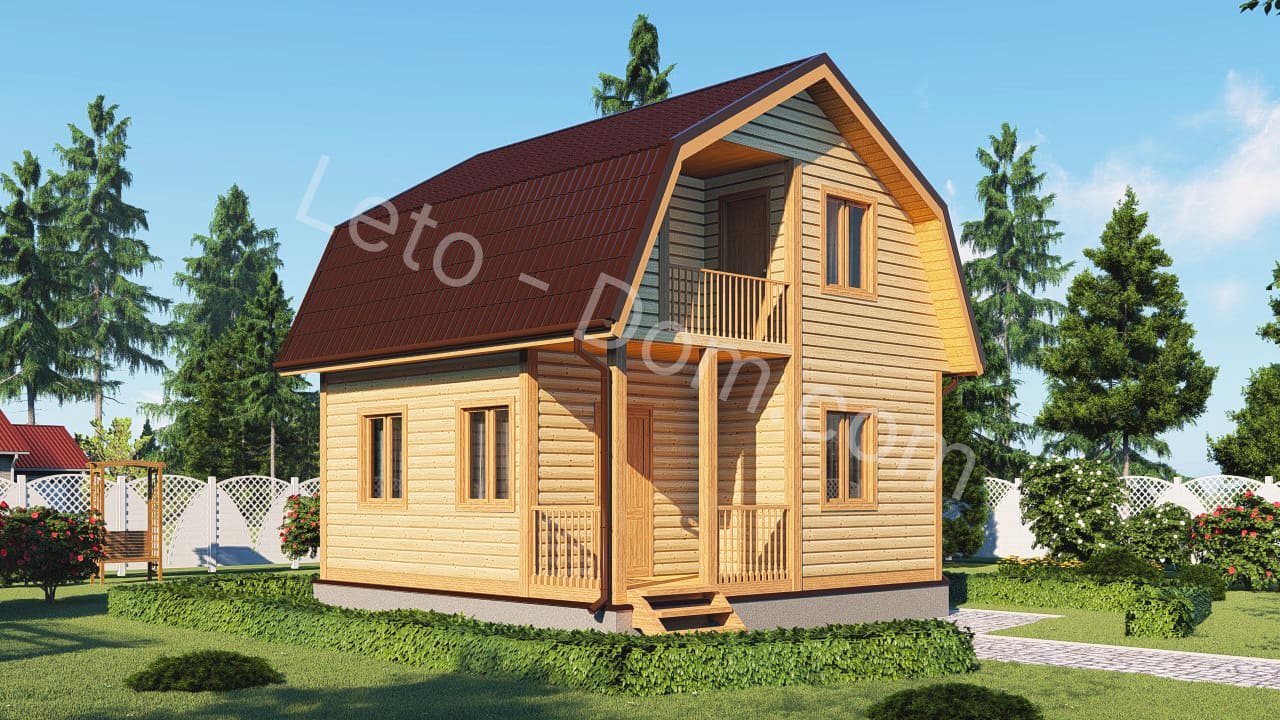 дом из бруса