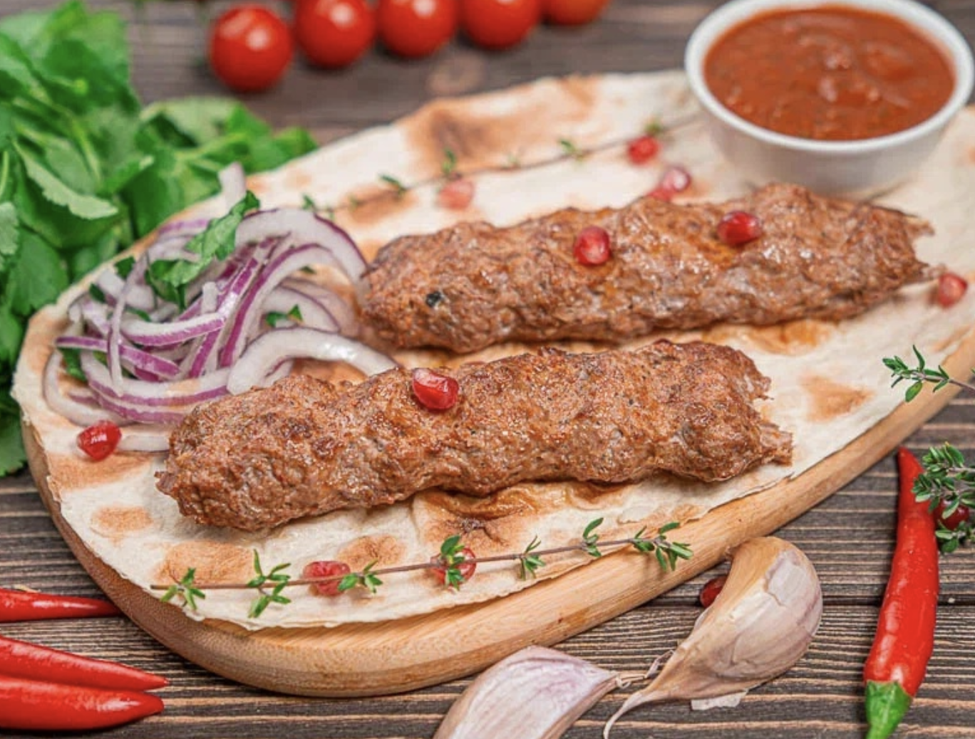 Люля кебаб на гриле