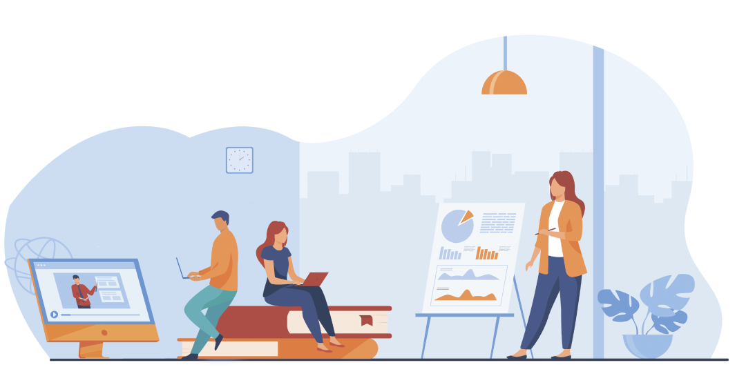 векторные люди обучение