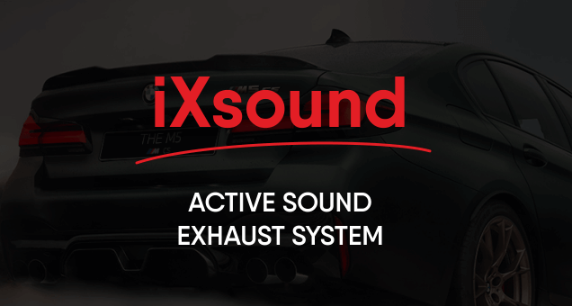 Complete-Kit Active Sound with Soundbooster and APP-Control - BMW