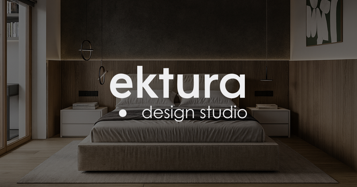 EKTURA — студия дизайна интерьера Елены Крупкиной
