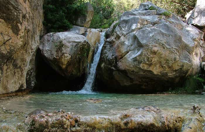 Poza de los Patos en Nerja, Málaga