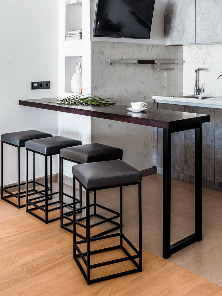 Антивандальные подстолья для фуд-кортов и общественных пространств.