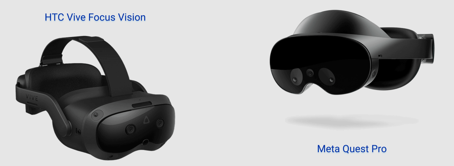 HTC Vive Focus Vision против Meta Quest Pro: основные различия