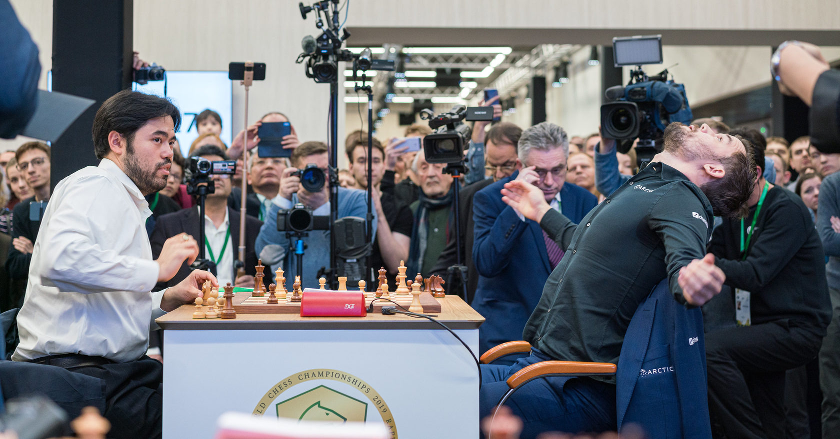 Magnus Carlsen and Kateryna Lagno win the World Blitz Chess Championship