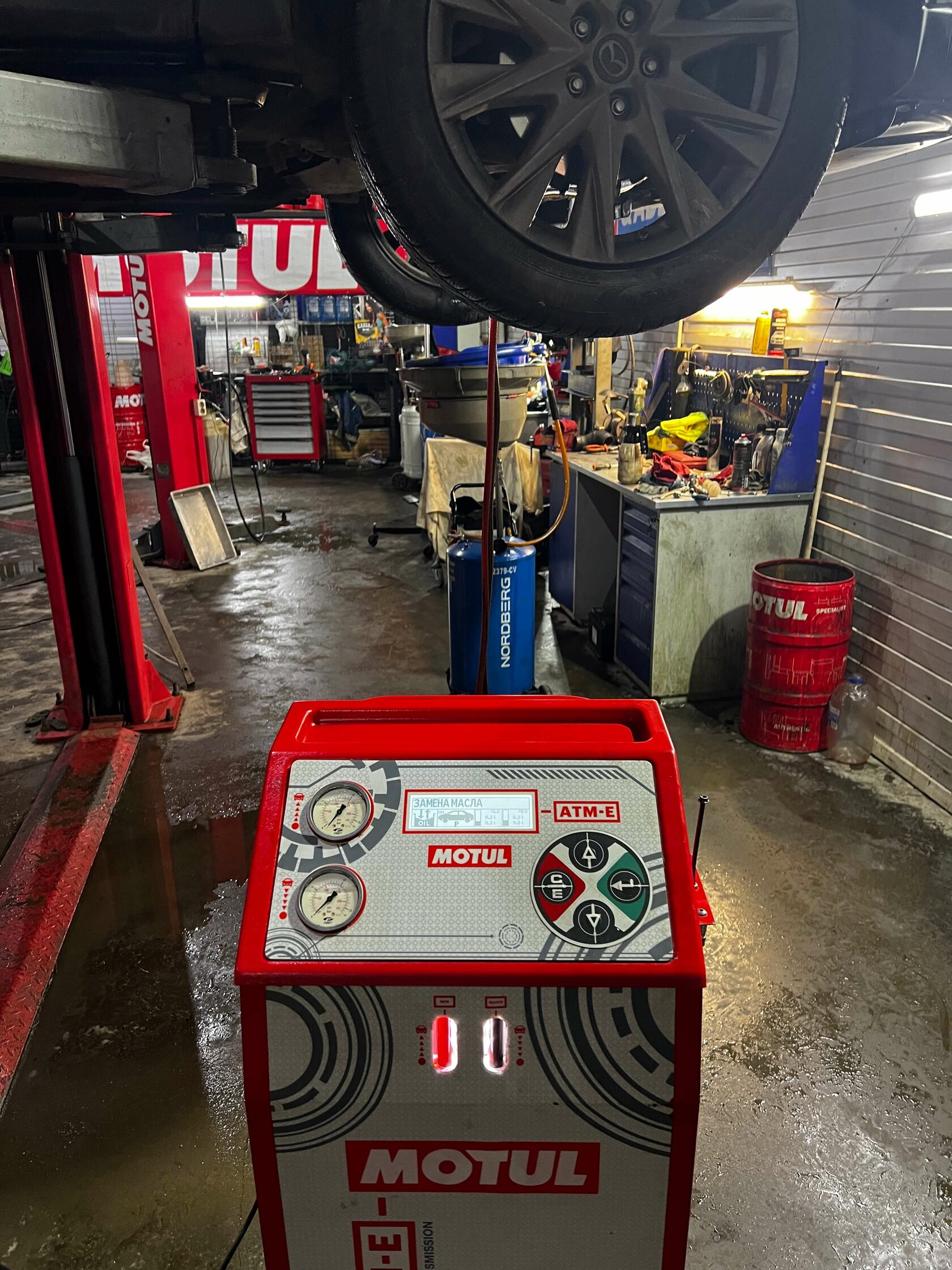 Установка Motul Evo для АКПП Mazda