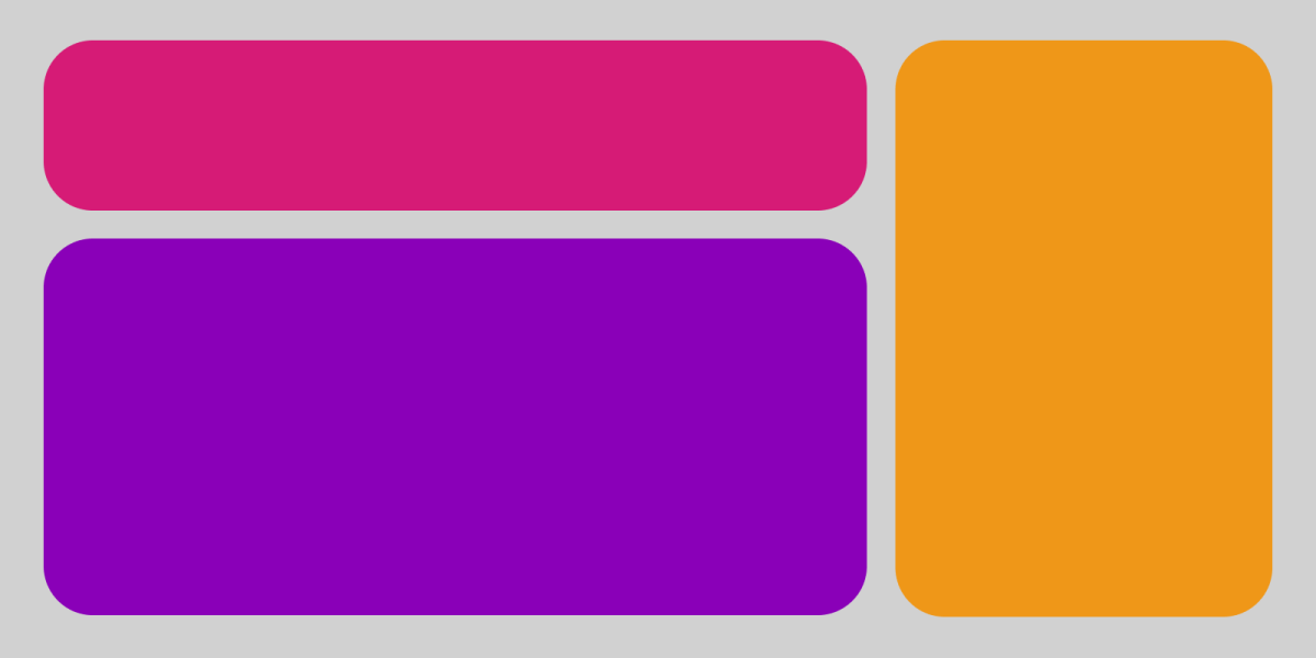 фиолетовый розовый желтый прямоугольники