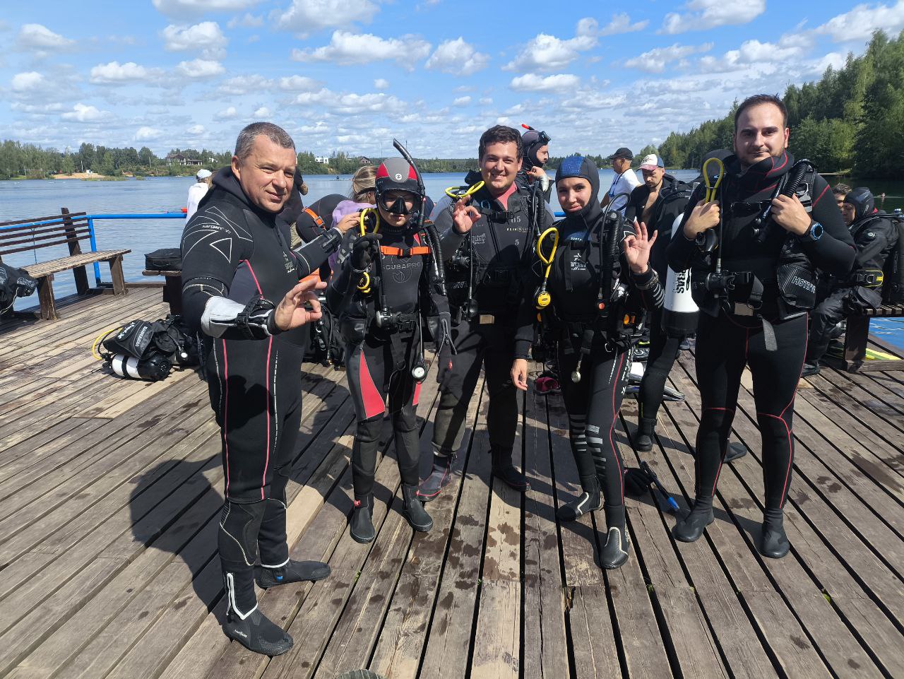 обучение дайвингу в Москве