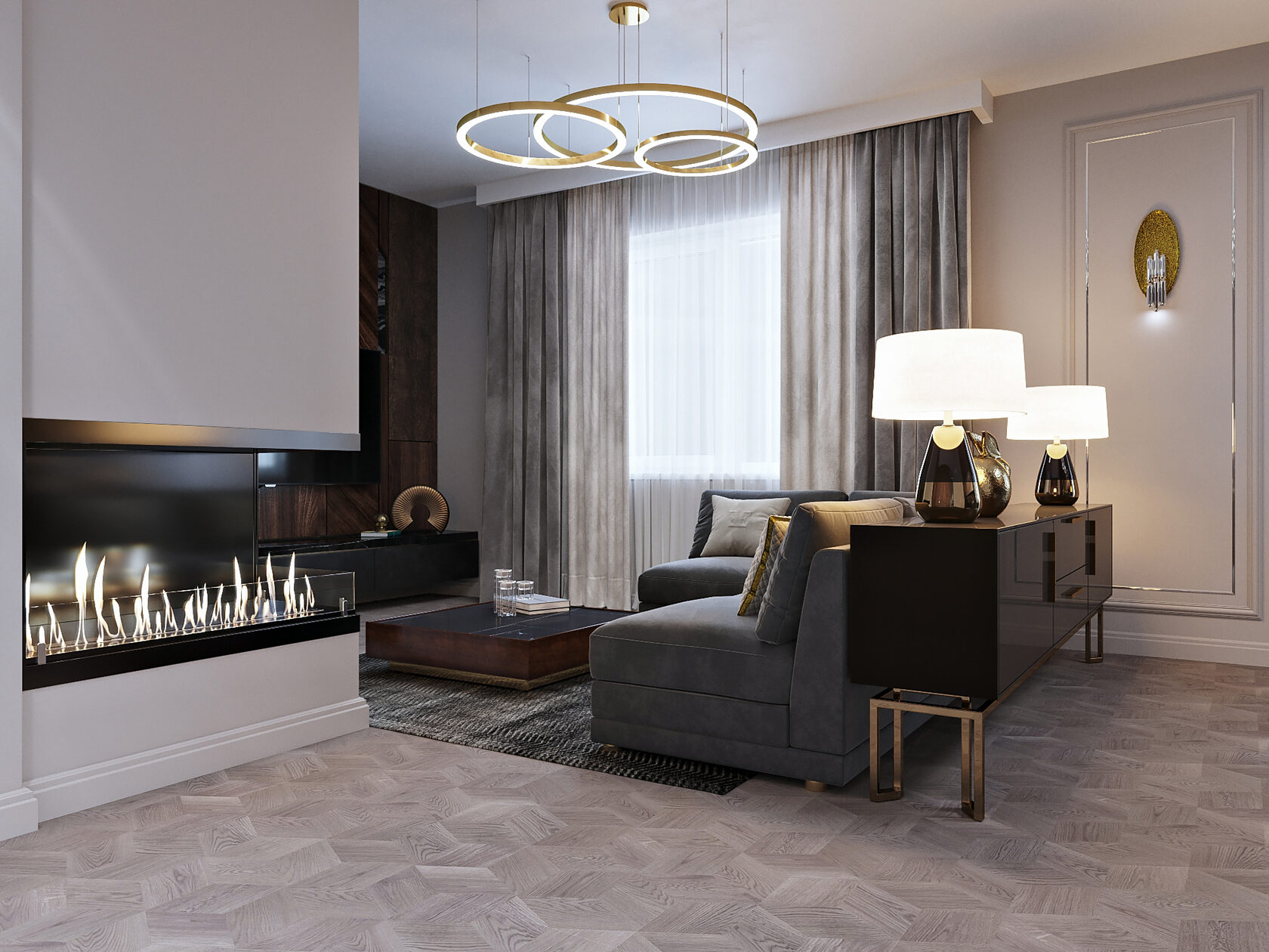 Дизайн проект интерьеров