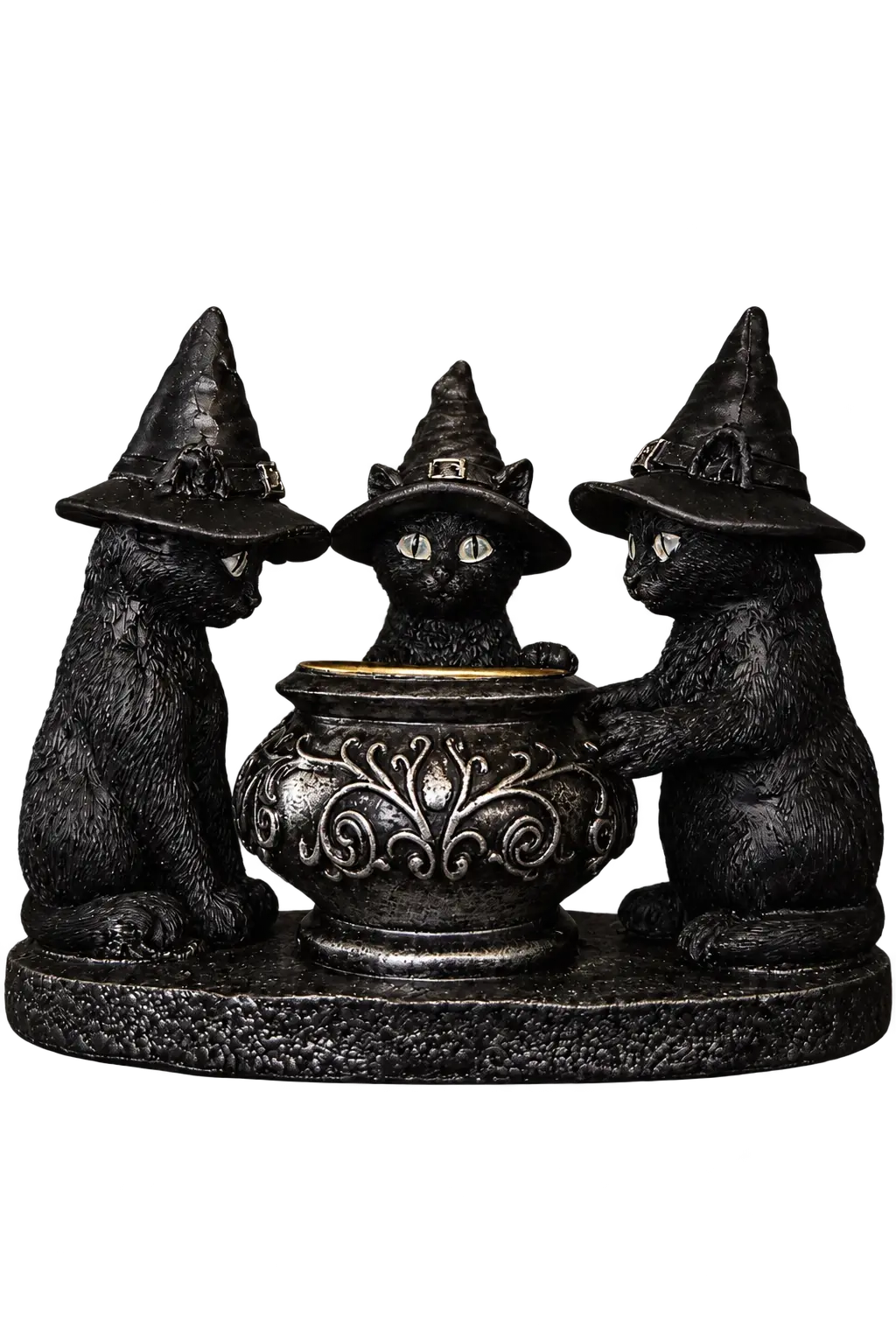 Подсвечник с котиками