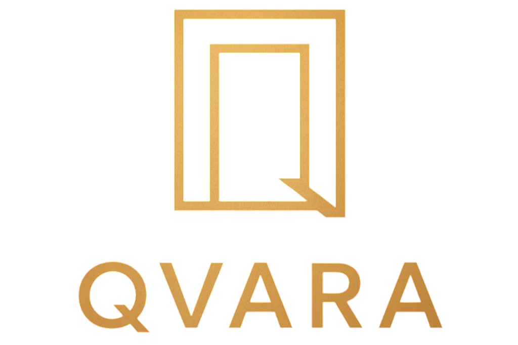 Логотип дизайн интерьера от студии Qvara