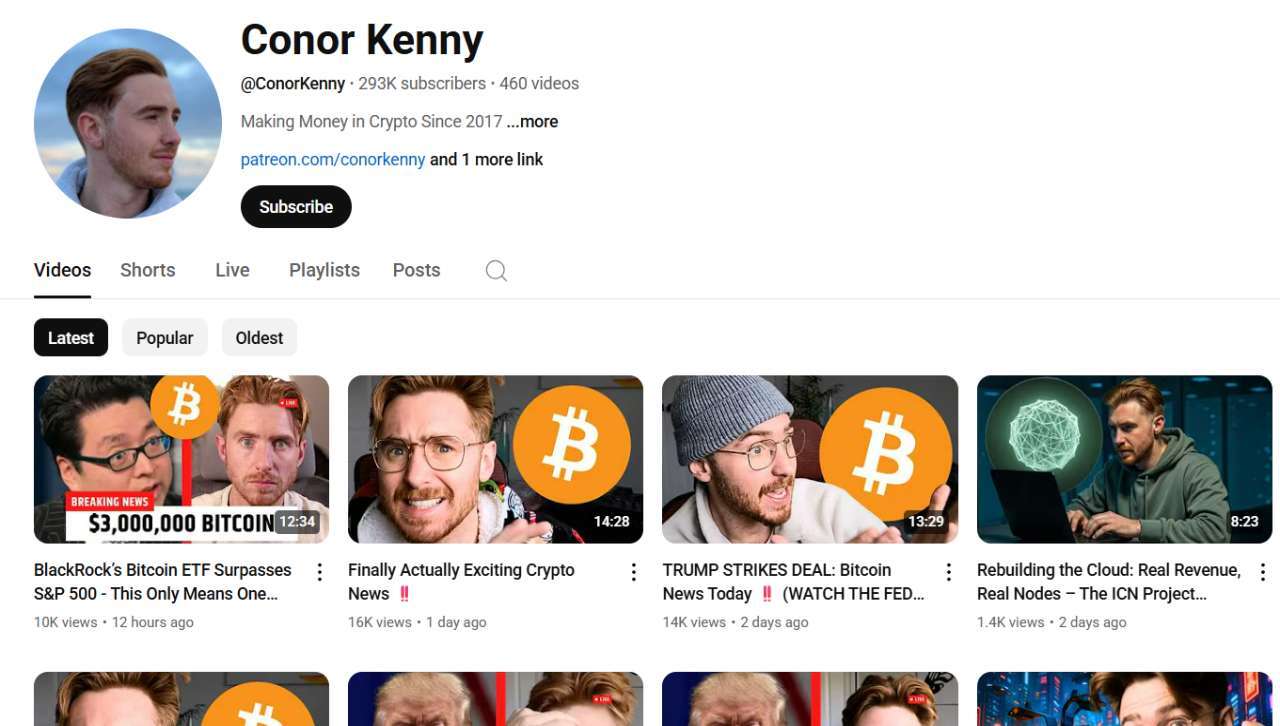 Conor Kenny – Engaging Market Insights and Price Predictions