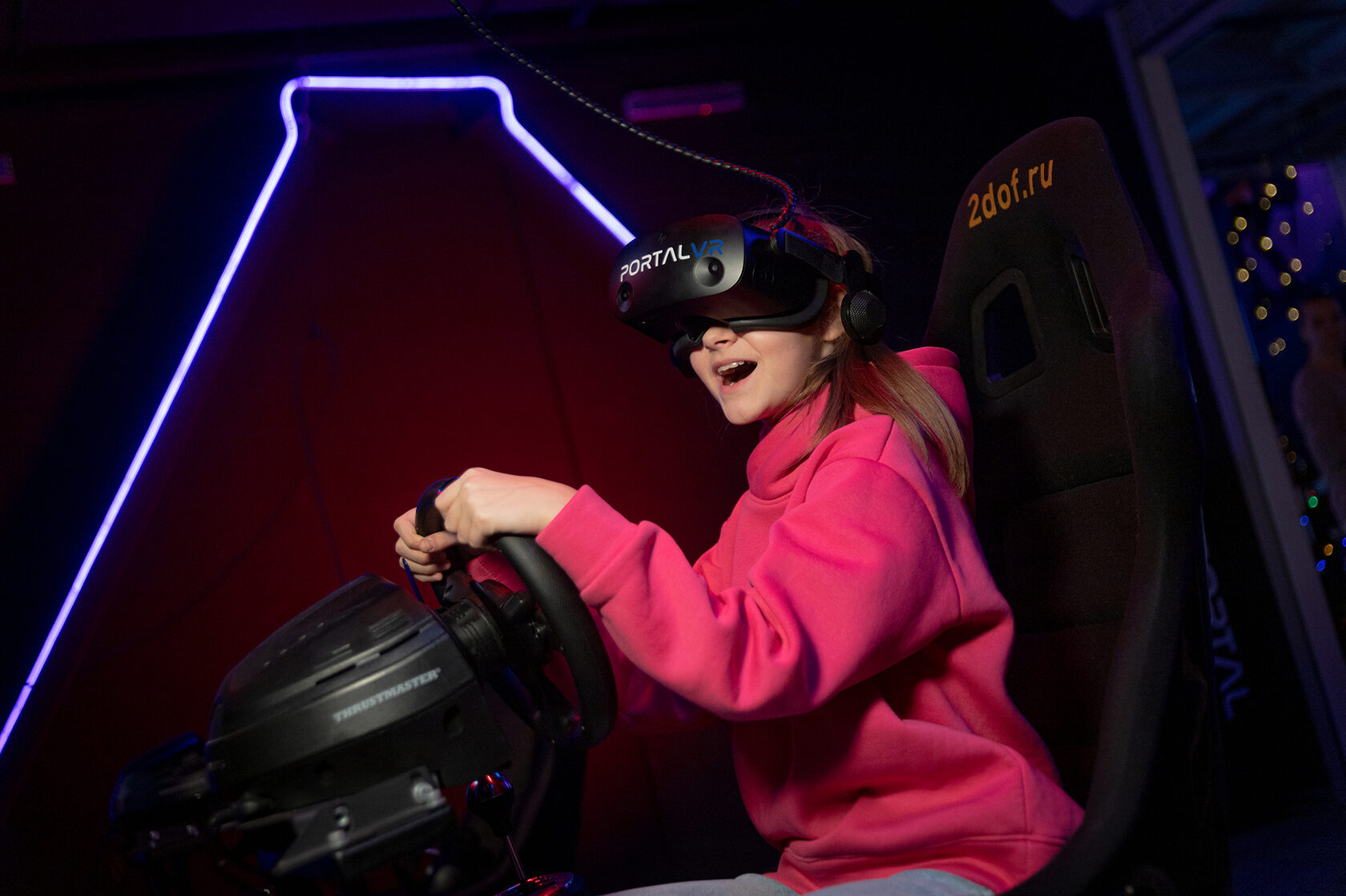 Групповое фото после VR-праздника