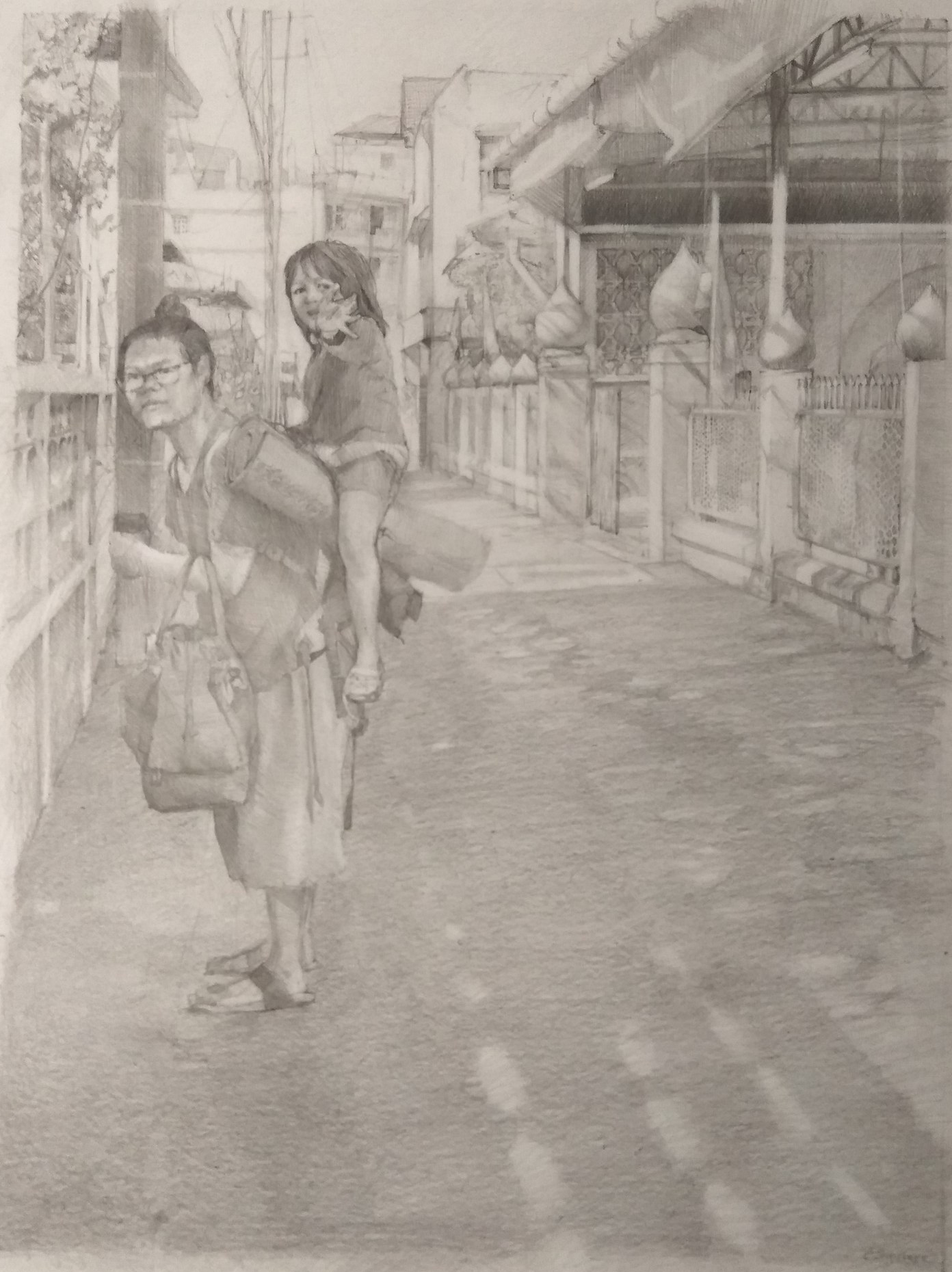 портрет рисунок карандашом