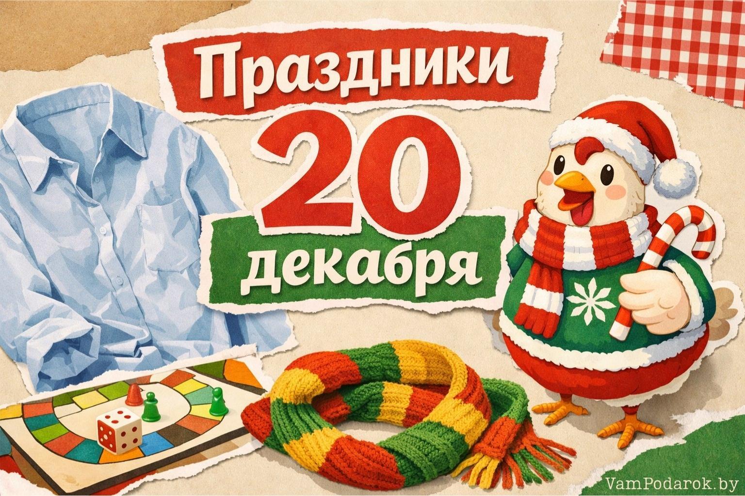 Праздники 20 декабря 2025 года – картинки и открытки