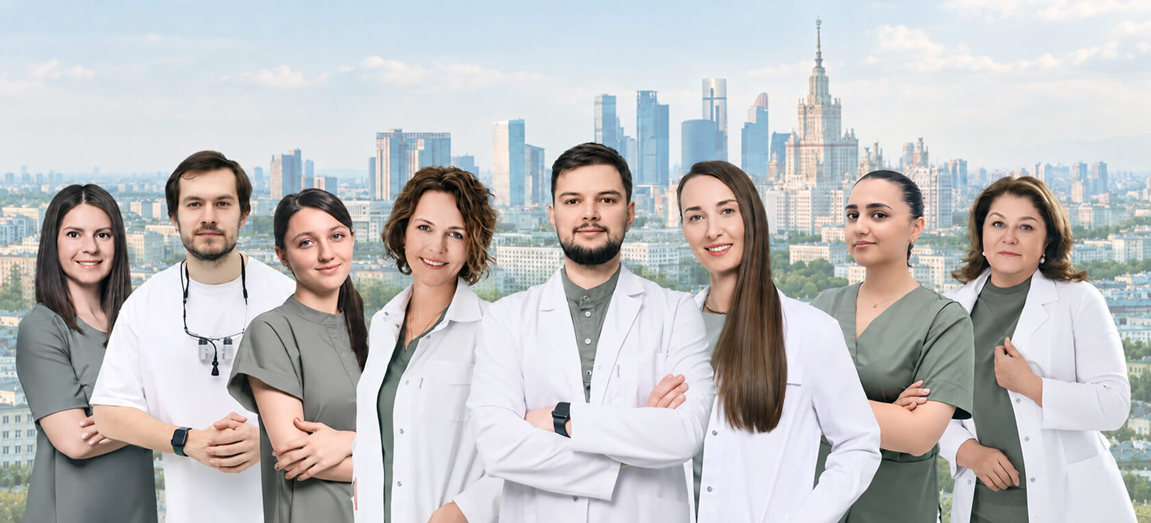 Команда специалистов Osteo Dental Concept Clinic