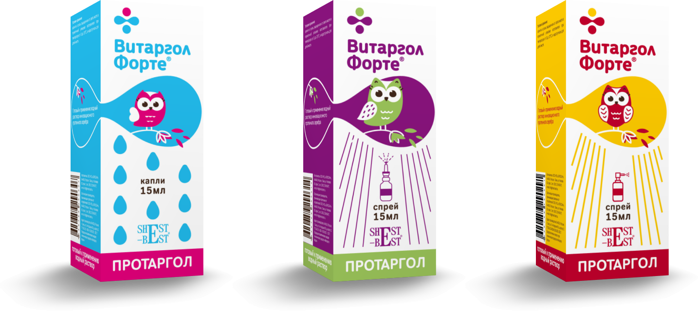 Витаргол Форте (протаргол)