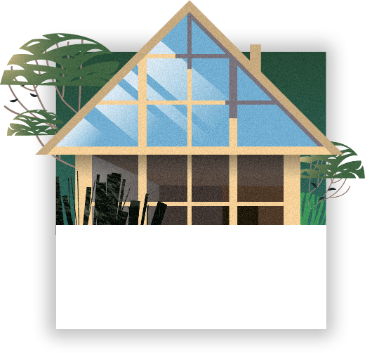 Low rise, lowrise. Фахверк, технология строительства - фахверк домогацкого