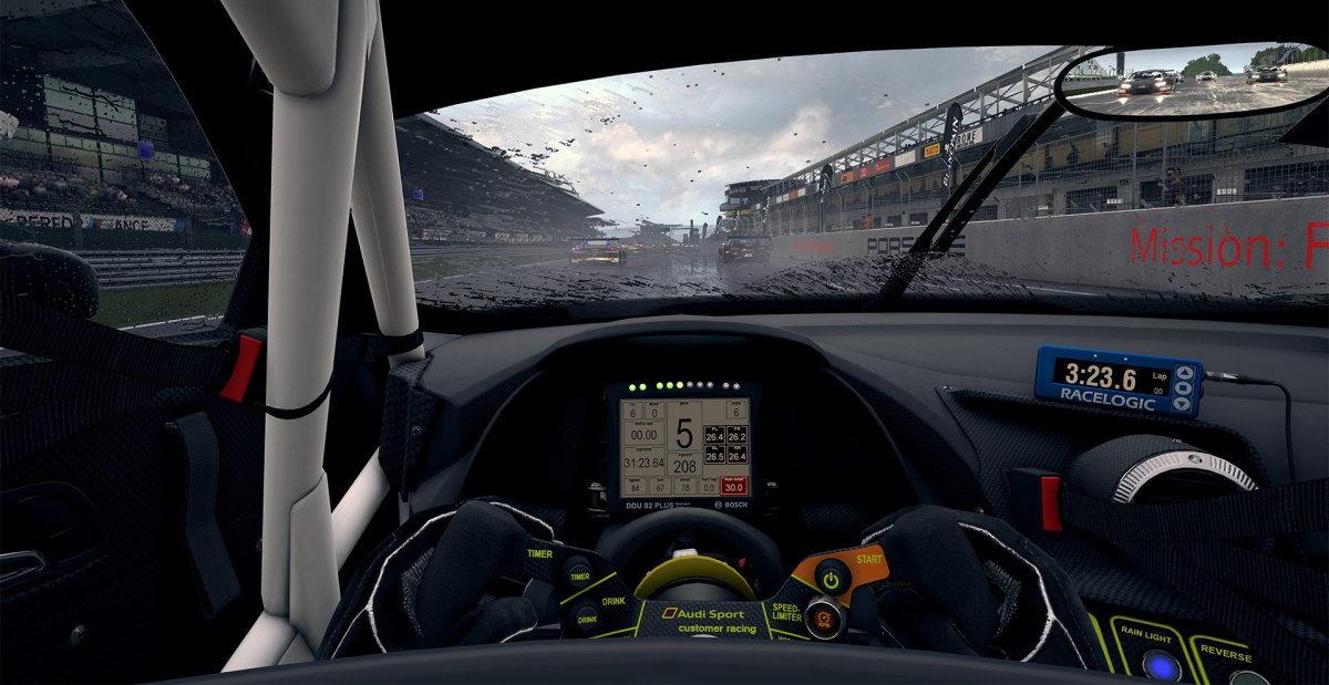 Демонстрация геймплея в симуляторе 