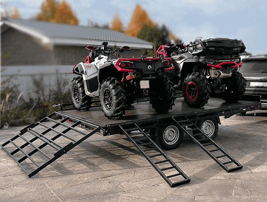 прицеп-платформа для перевозки квадроциклов