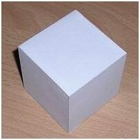 Куб из бумаги — Поделки для детей