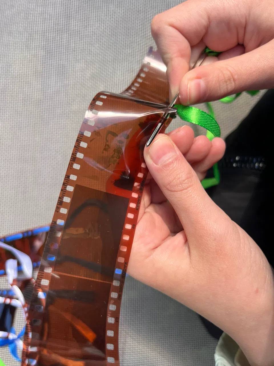Закладка из фотоплёнки