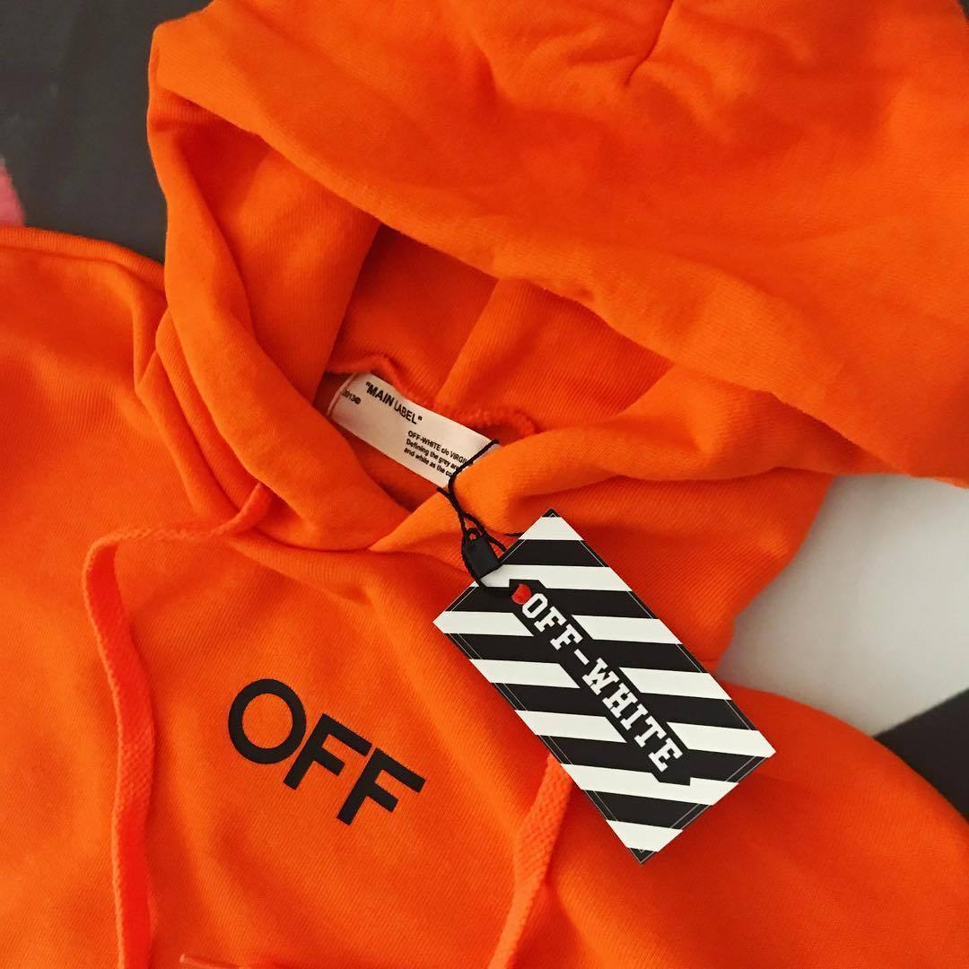 Бирки на худи. Off White Orange толстовка. Худи off White оранжевая. Оранжевая кофта off White. Худи monochrome оранжевое.