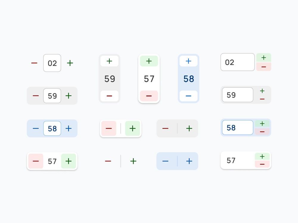 Range Numbers Ui Гайд по UI‑элементам: Input, Navigation, Informational, Containers
