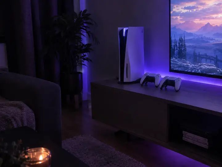 PlayStation 5 у телевизора
