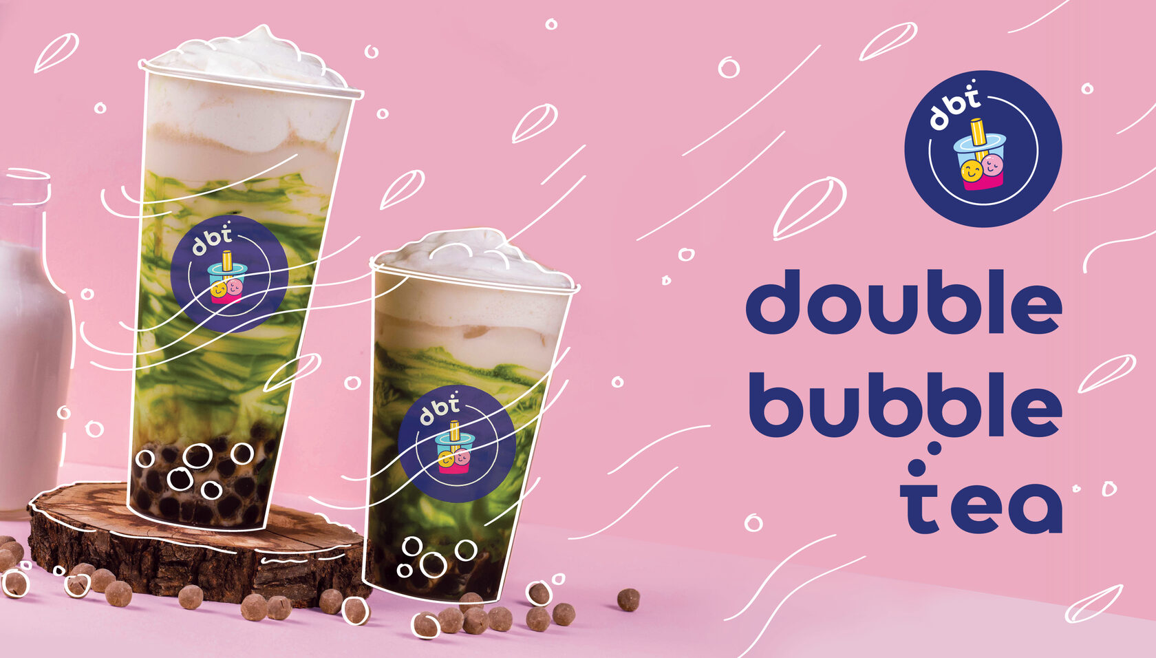 Double Bubble Tea