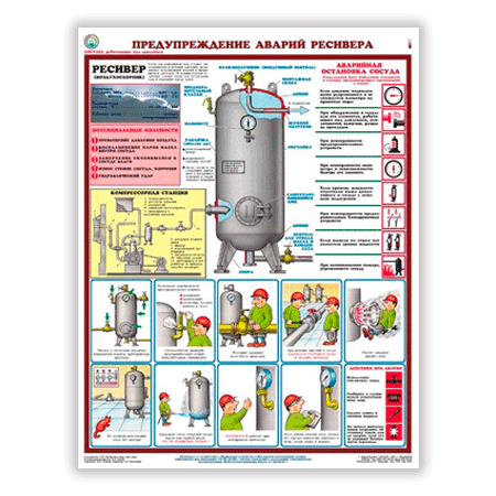 Табличка сосуда работающего под давлением образец