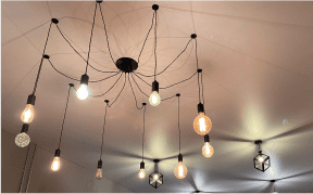 Освещение комнаты для групповых занятий