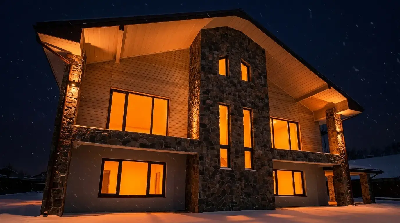 Остекление коттеджа AP-Group