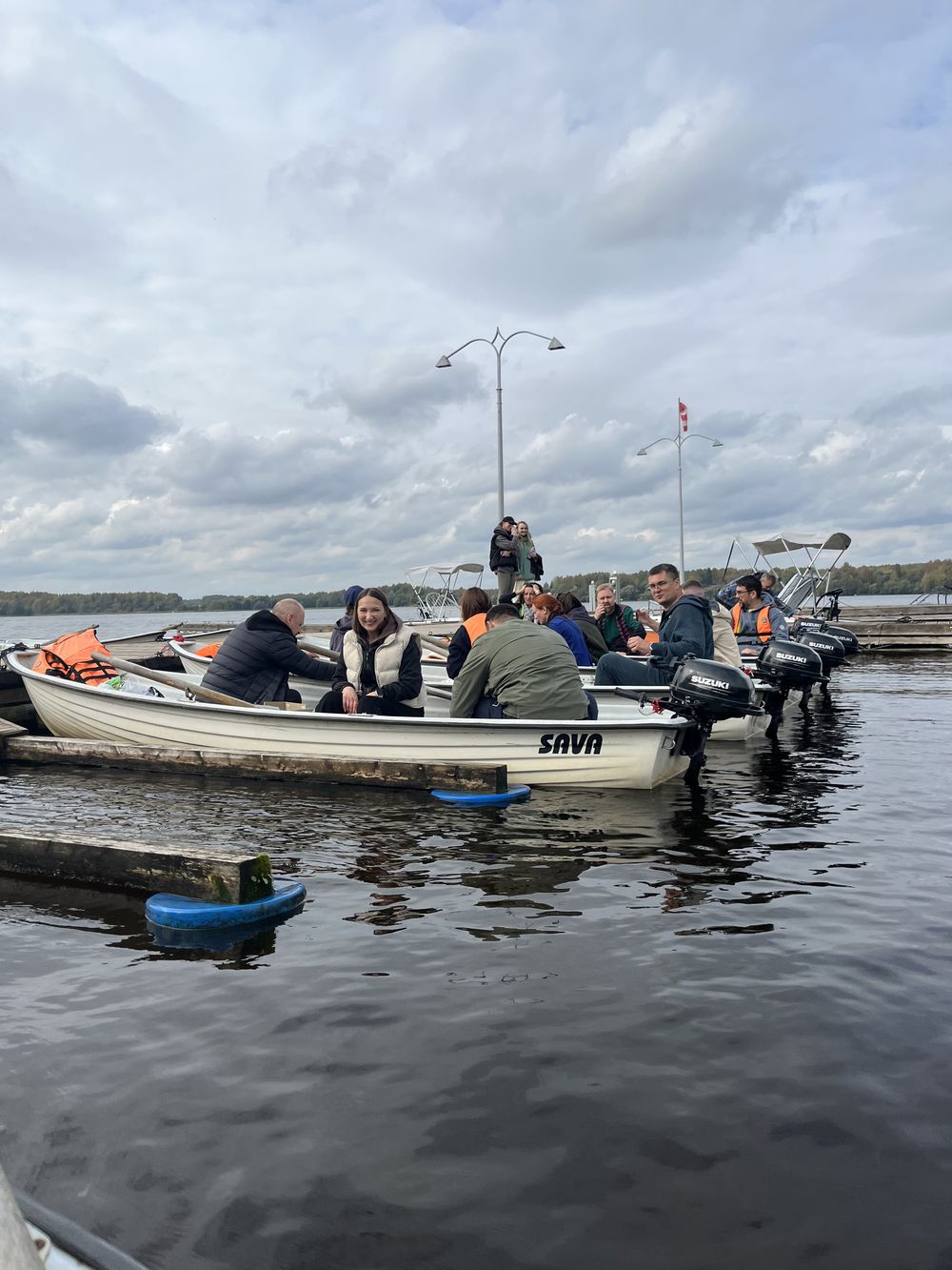 Лодки у причала