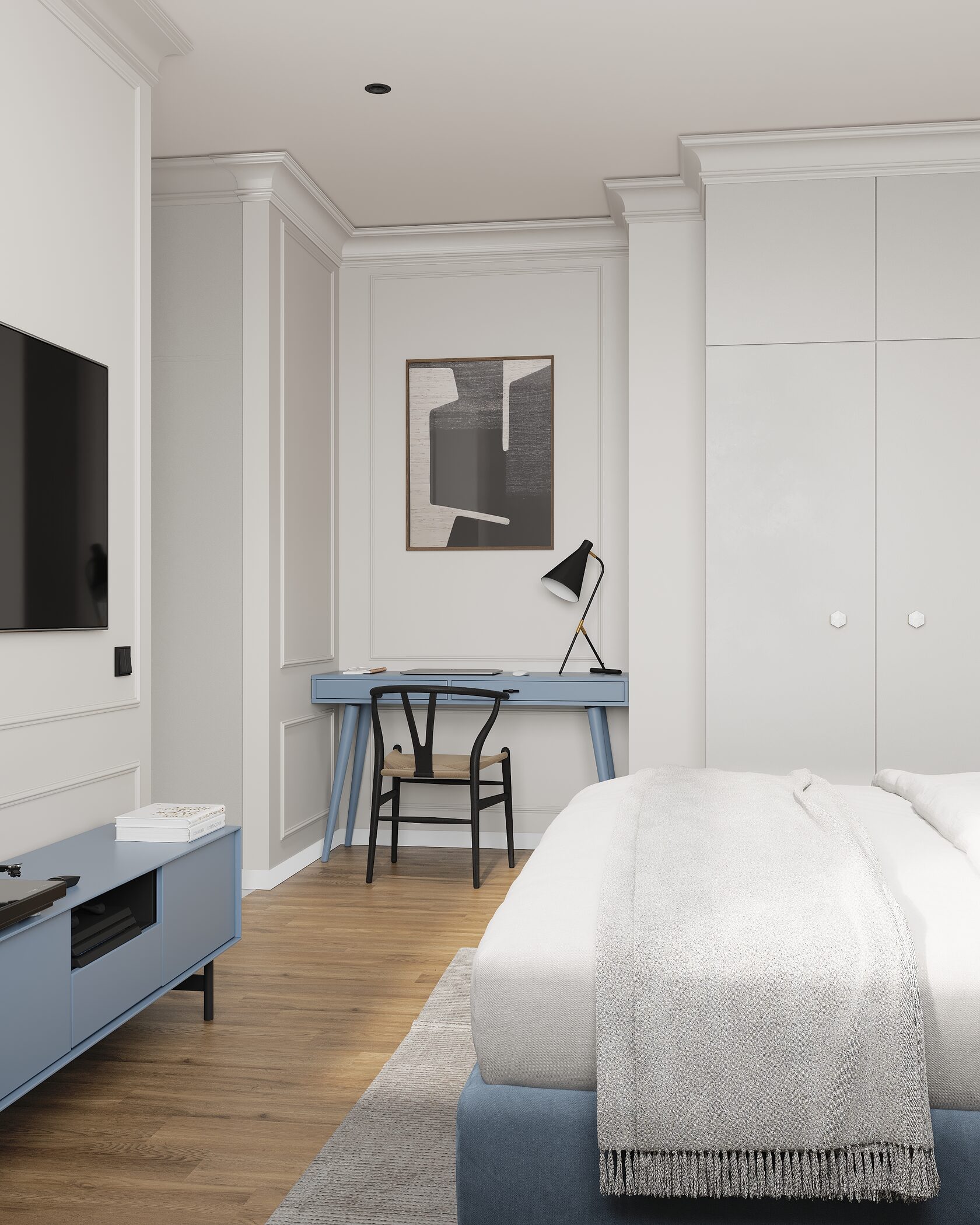 яркая квартира с незабываемым интерьером 