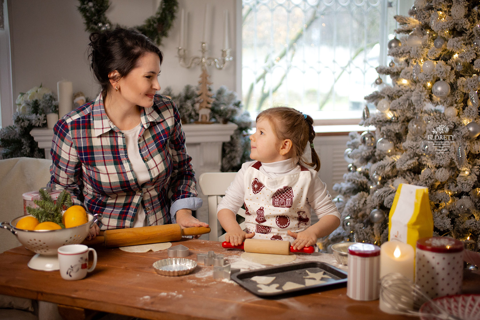 Новгодняя фотосессия в студии Москва