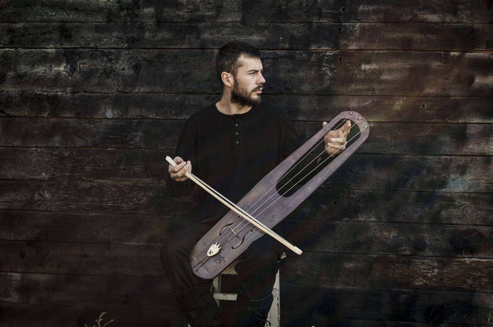 Tagelharpa タールハルパ 北欧 民族楽器 Tagelharpa HALDAN