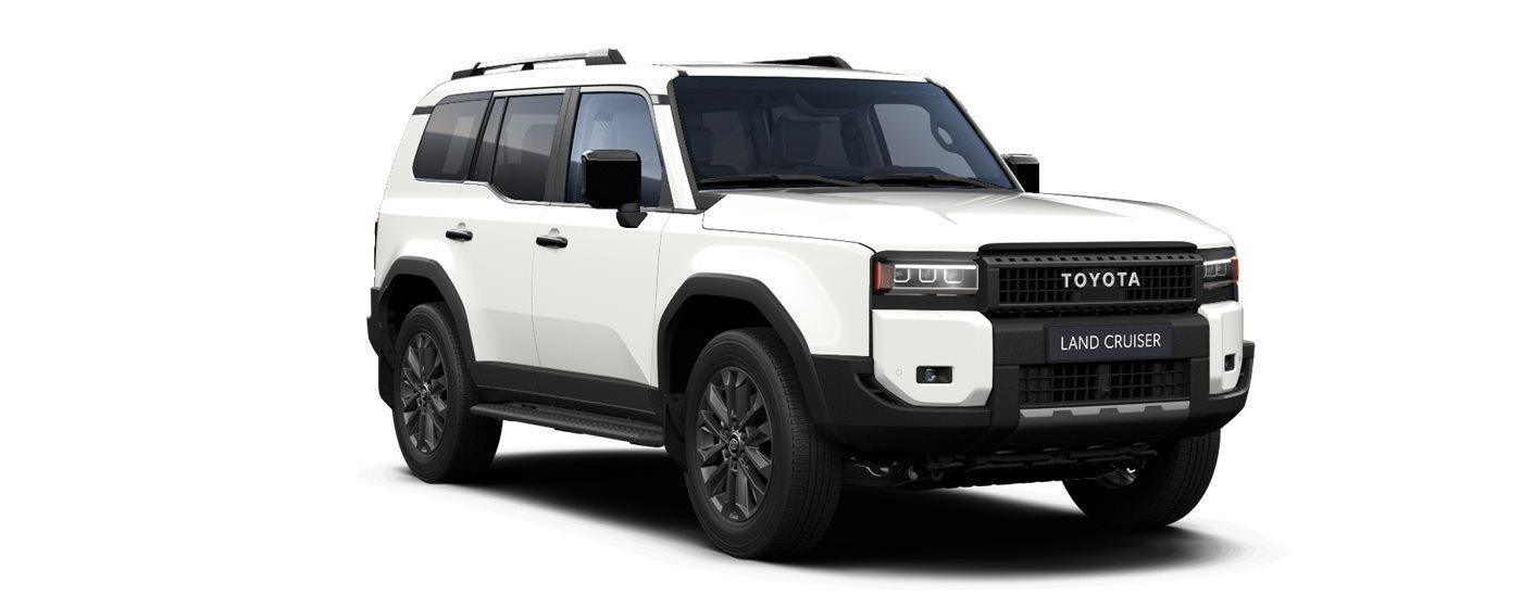 Land Cruiser, цвет: снежно-белый