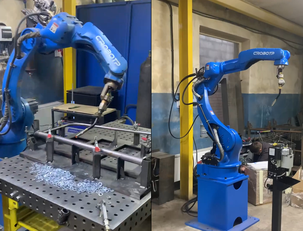 Промышленный сварочный робот манипулятор CRP RH20-06 автоматизация сварки