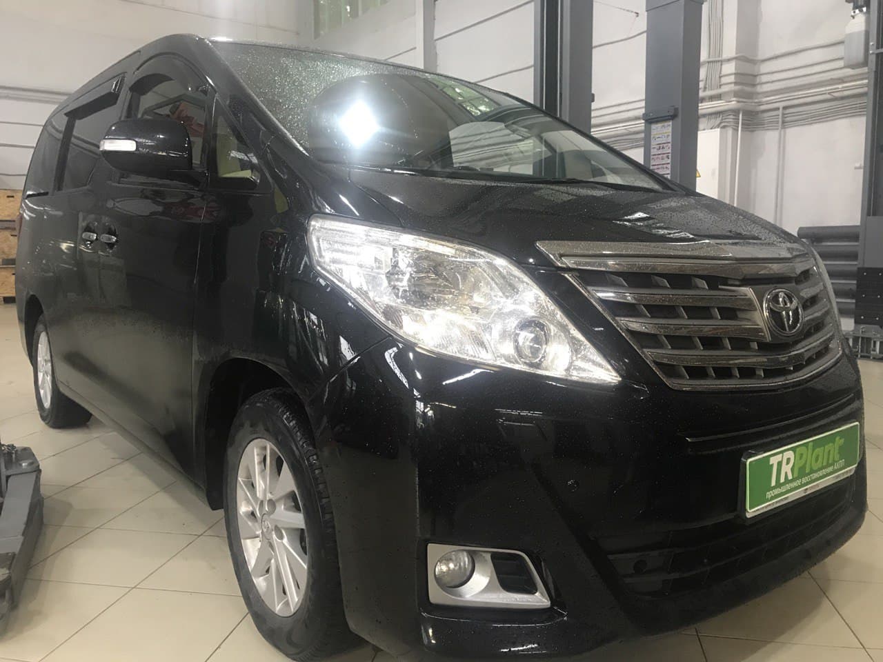 Toyota Alphard в цеху ТРПЛАНТ