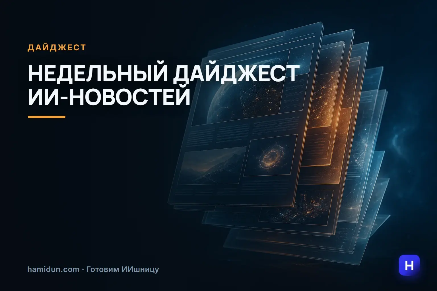 НЕДЕЛЬНЫЙ ДАЙДЖЕСТ ИИ-НОВОСТЕЙ