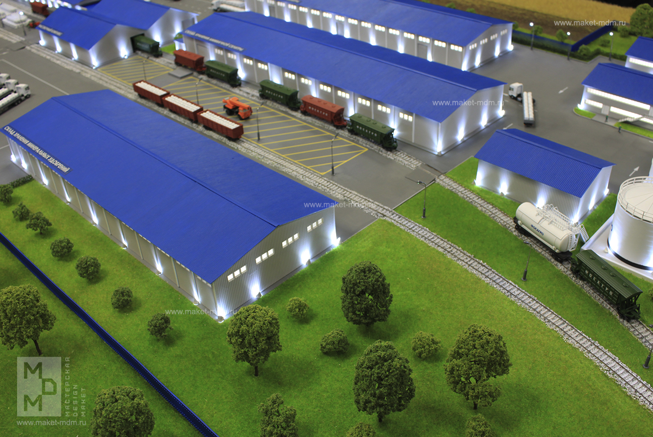 макет базы Фосагро регион