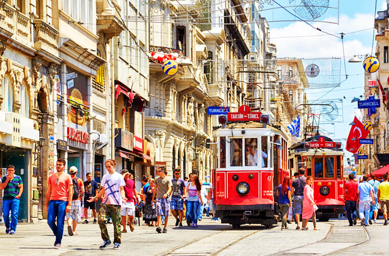 Район Галаты и Истикляль