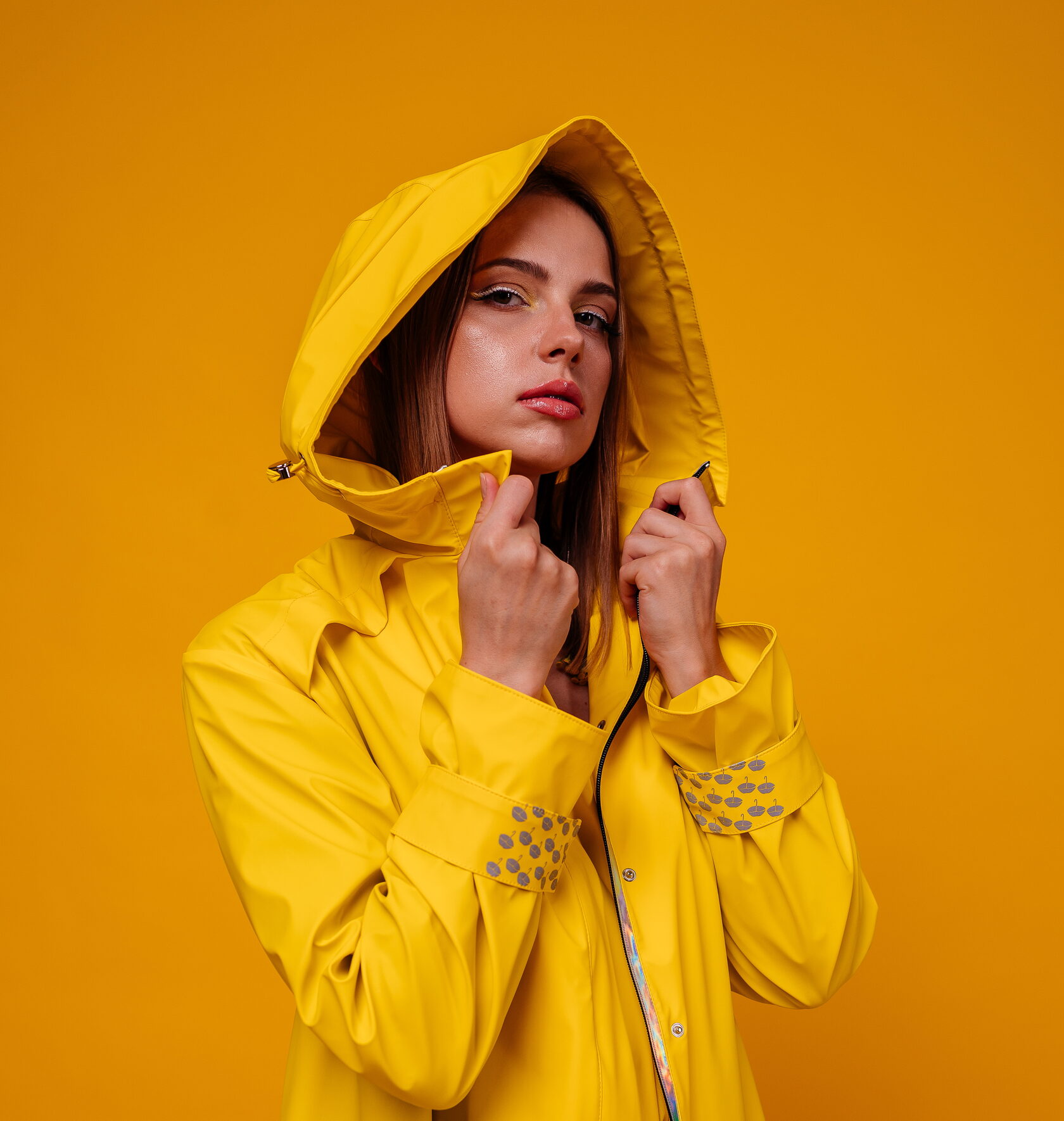 Yellow rainwear sales