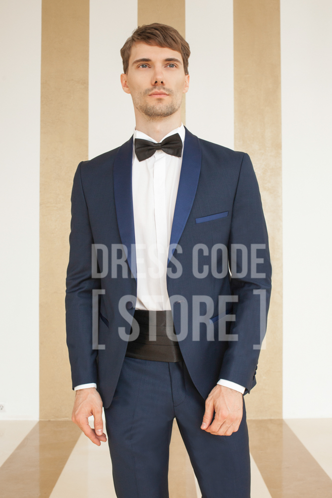 Смокинг двойка однотонный BALFOUR на прокат