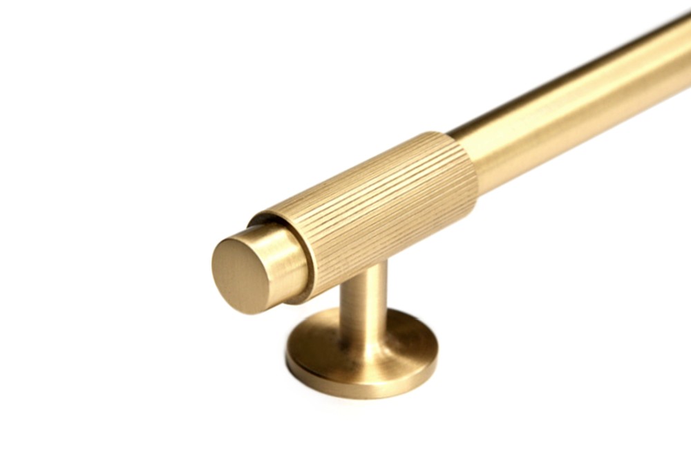  ручки-рейлинги из латуни| brassing | Brass handles