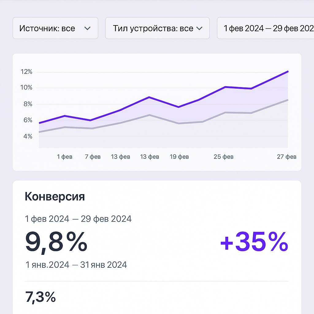 Рост конверсии
