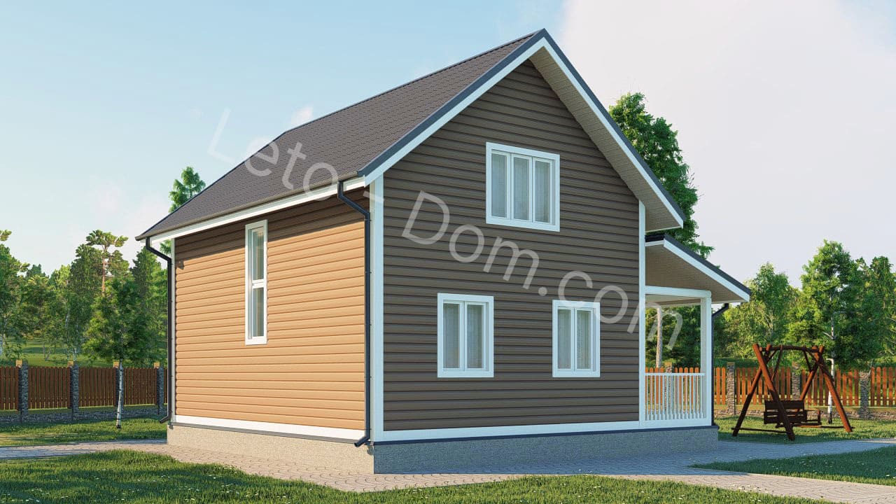 дом из бруса