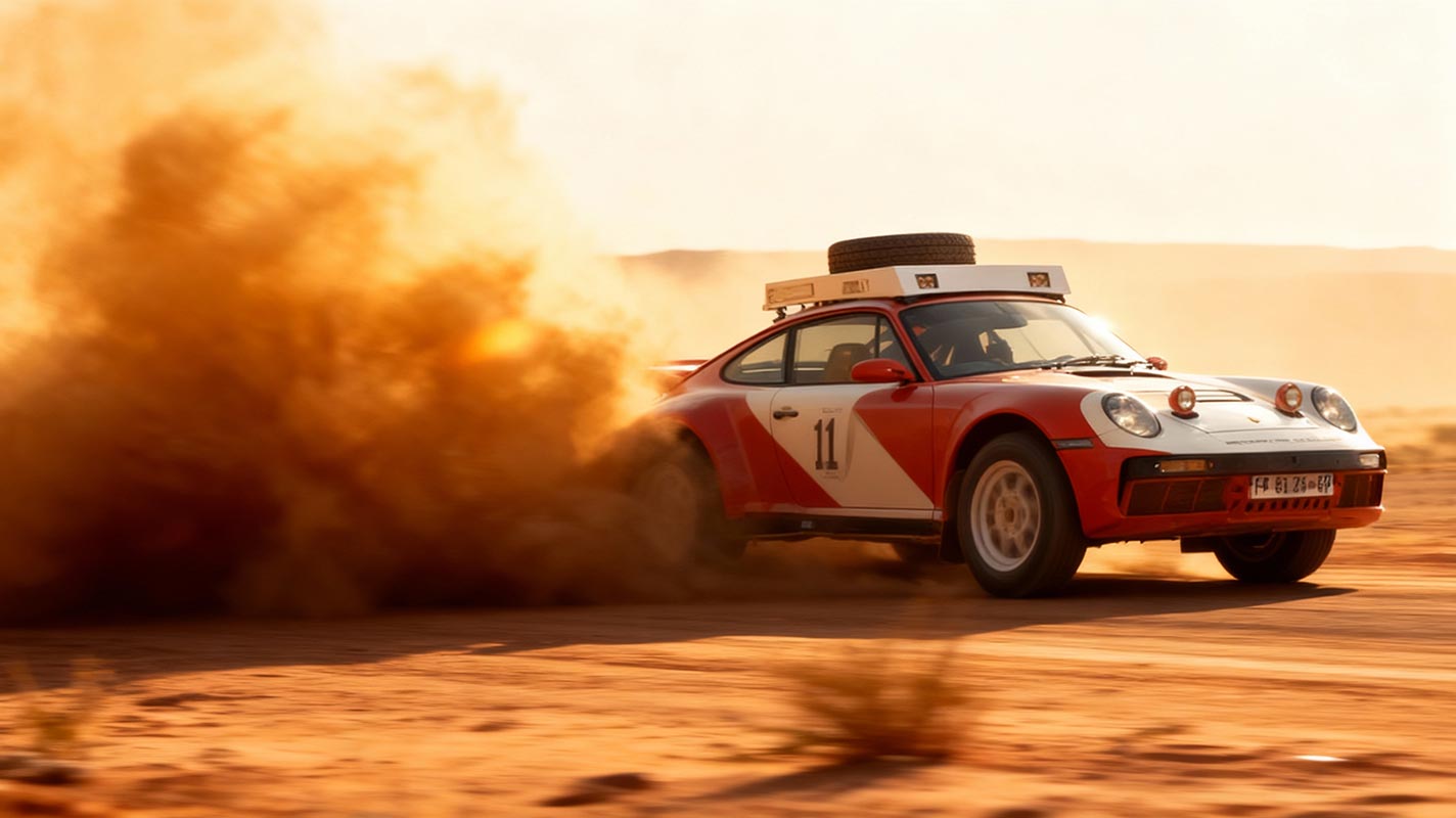 Porsche Rally Намибия — 7 дней по пустыне