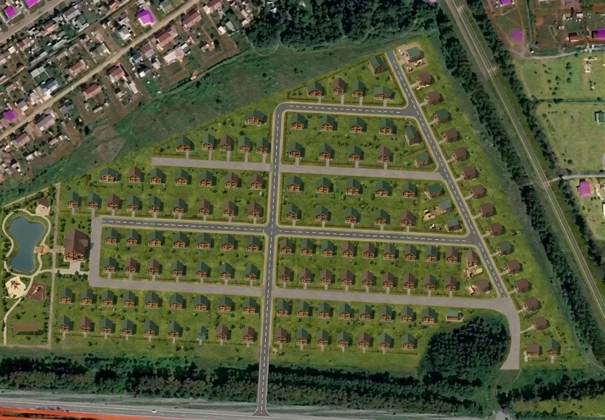 Генеральный план Новой Малиновки
